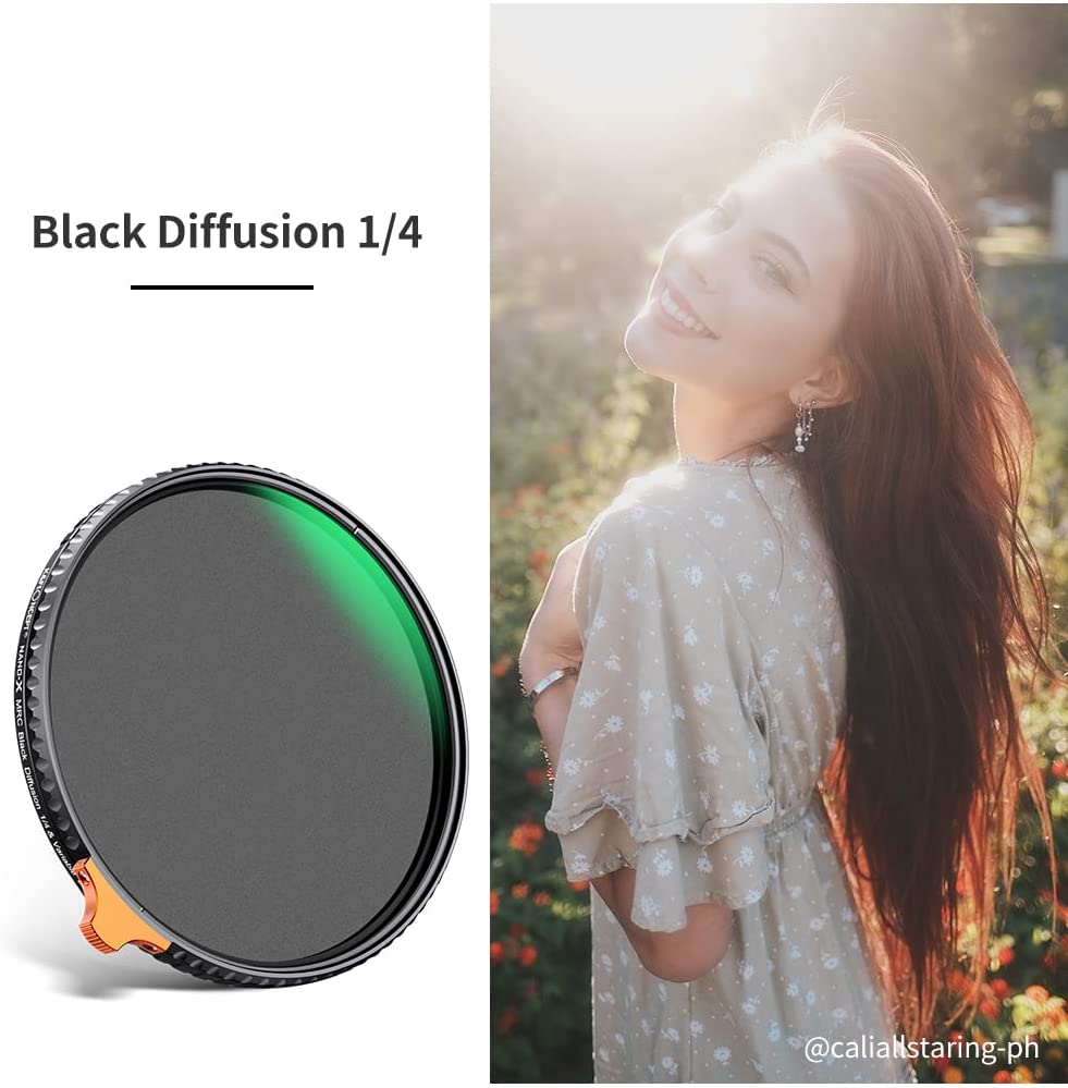 K&F Concept 67mm Black Diffusion 1/4 Effect & Variable ND2-ND32 ND Filter KF01.1813 - 6